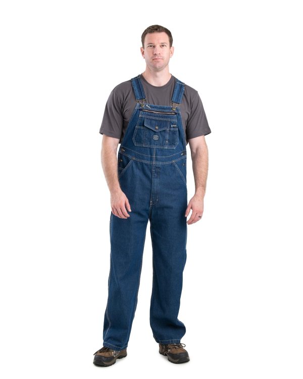 Heritage Unlined Washed Denim Bib Overall For Sale
