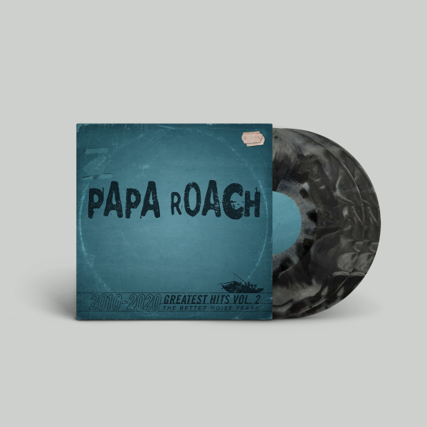 Papa Roach - Greatest Hits Vol. 2 The Better Noise Years Deluxe Black  and  White Explosion Vinyl For Sale - Image 2