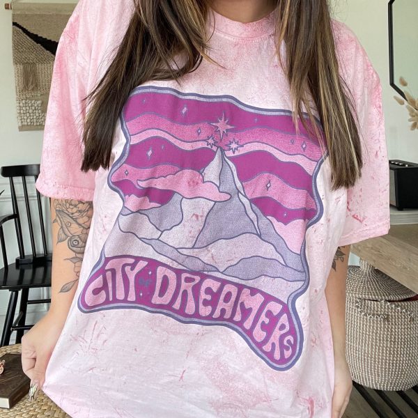 A Court of Thorns and Roses Inspired: City of Dreamers Heavy Weight Tee Online - Image 2