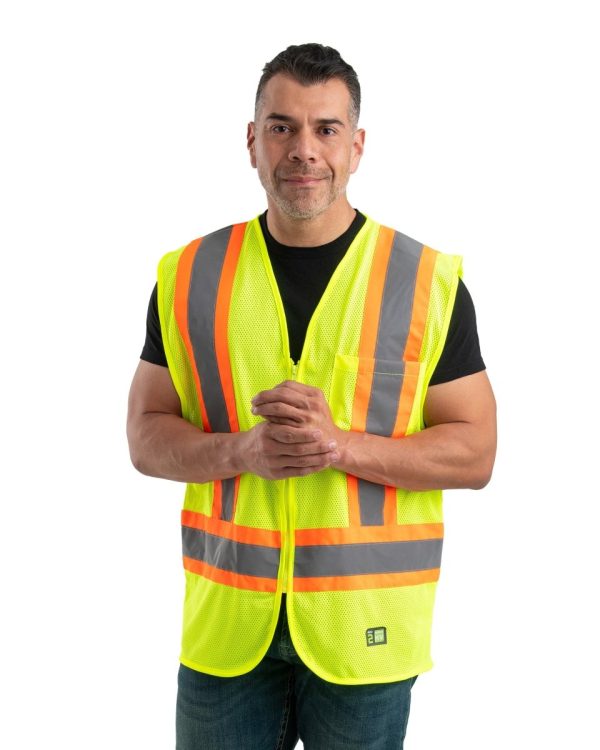 Hi Vis Class 2 Multi-Color Mesh Vest Online now