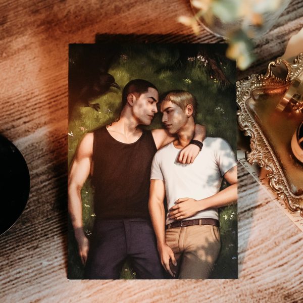 The Raven Cycle Inspired: Adam & Ronan Print Online Sale
