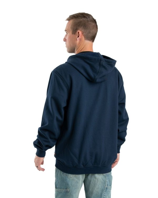 Flame Resistant Zippered Front NFPA 2112 Hooded Sweatshirt Sale - Image 4