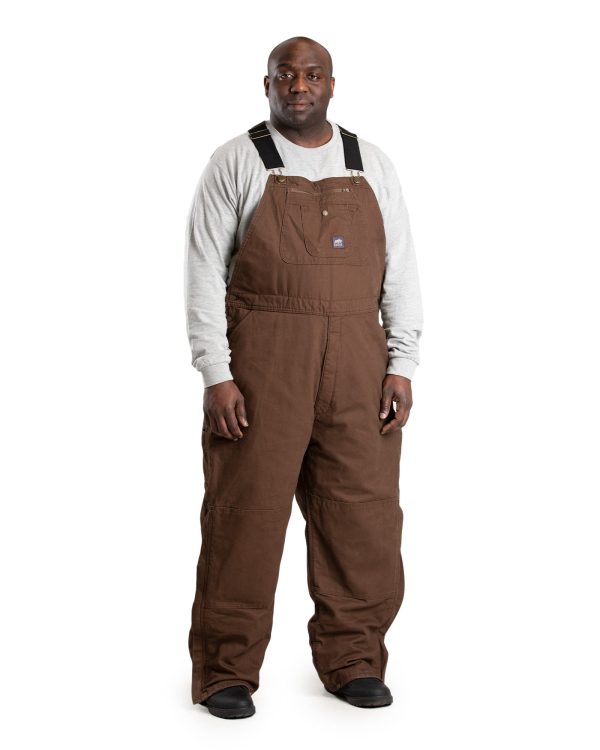 Heartland Insulated Washed Traditional Duck Bib Overall Cheap - Image 5
