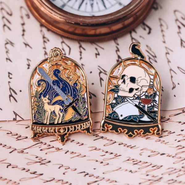 Hold Me Cloche Inspired Cabinet of Curiosities on Sale