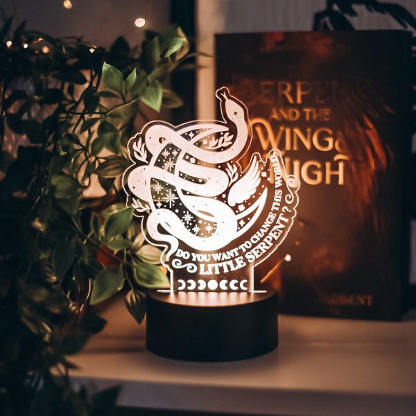 The Serpent and the Wings of Night Inspired Light Up Display For Cheap