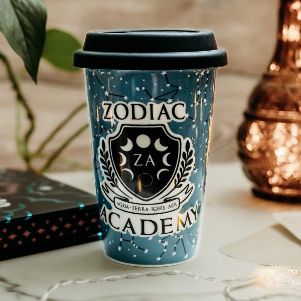 Zodiac Academy Inspired Ceramic Coffee Traveler Supply