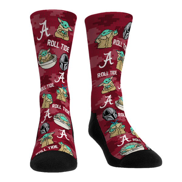 Alabama Crimson Tide - Star Wars  - Grogu All-Over Sale