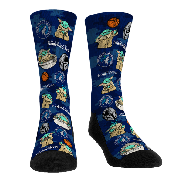 Minnesota Timberwolves - Star Wars  - Grogu All-Over Online Sale