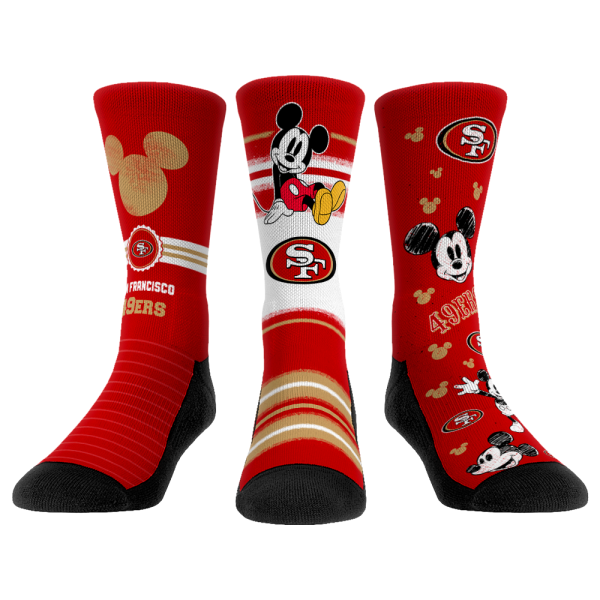 San Francisco 49ers - Disney  - 3-Pack Hot on Sale